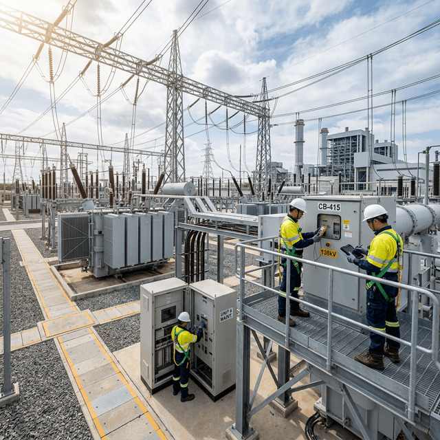 Instalación de Subestación